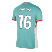 Camiseta Atletico Madrid Nahuel Molina #16 Segunda Equipación Replica 2024-25 mangas cortas